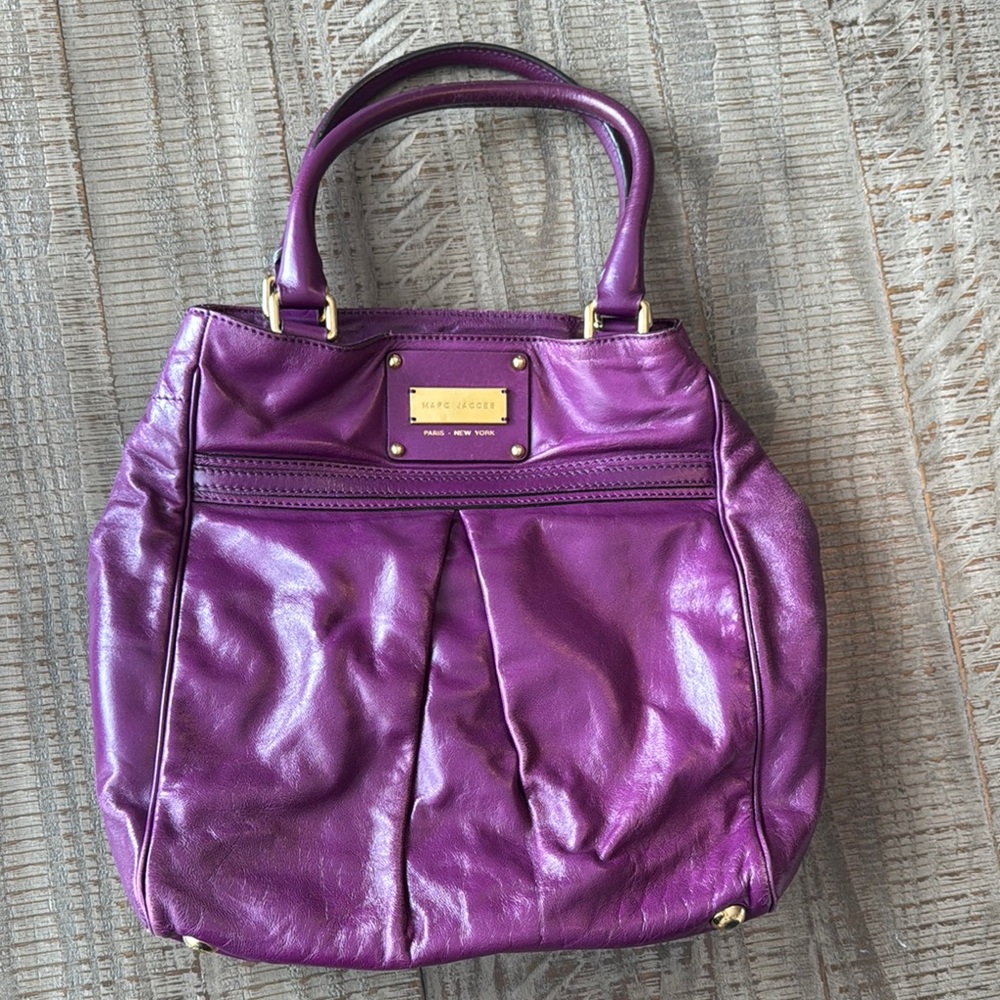 Marc Jacobs Purple Leather Women's Bag
